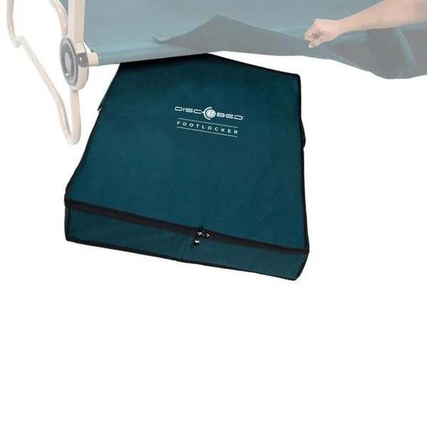 Hybrid mattresses combining foam and innerspring technologyDisc-O-Bed Angled Expandable Under Bunk Footlocker; Green Hybrid mattresses combining foam and innerspring technologyDisc-O-Bed Angled Expandable Under Bunk Footlocker; Green