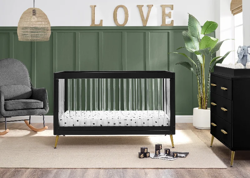 Organic cotton mattresses for a chemical - free sleep surfaceSloane 4-in-1 Acrylic Convertible Crib Organic cotton mattresses for a chemical - free sleep surfaceSloane 4-in-1 Acrylic Convertible Crib
