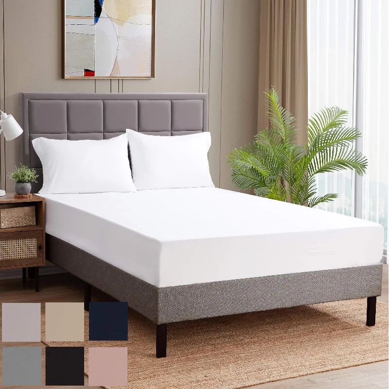 Queen - Size Sheet Sets with a European Pillowcase SetSweet Home Collection 1500 Series Microfiber Fitted Sheet