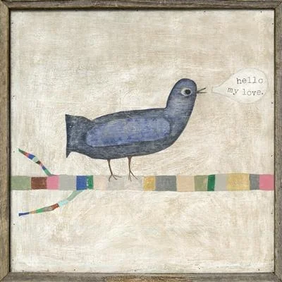 Bamboo - charcoal infused mattresses for odor absorptionART PRINT - HELLO MY LOVE (BIRD) Bamboo - charcoal infused mattresses for odor absorptionART PRINT - HELLO MY LOVE (BIRD)