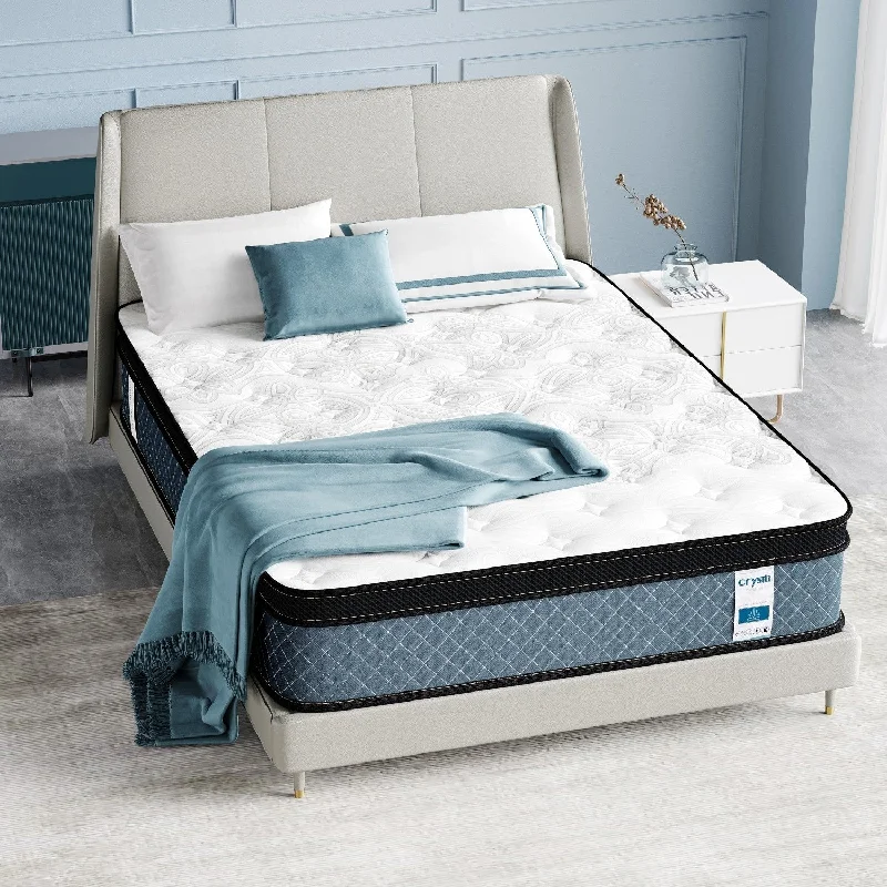 Bamboo - charcoal infused mattresses for odor absorption14-inch Hybrid Plush Mattress in a Box Bamboo - charcoal infused mattresses for odor absorption14-inch Hybrid Plush Mattress in a Box