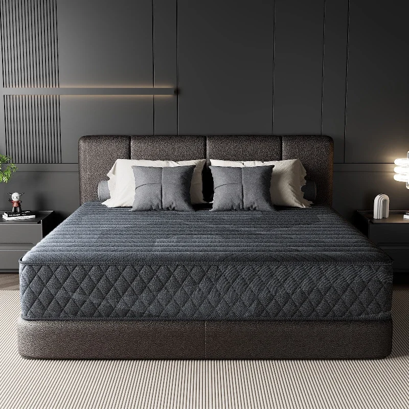 Wool - filled mattresses for natural insulation and moisture - wickingIFLUOUS Plush Hybrid Memory Foam 8/12 in.Cooling Breathable Mattress with CertiPUR-US, SGS and OEKO-TEX Wool - filled mattresses for natural insulation and moisture - wickingIFLUOUS Plush Hybrid Memory Foam 8/12 in.Cooling Breathable Mattress with CertiPUR-US, SGS and OEKO-TEX