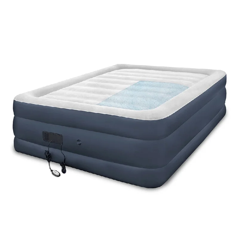 Innerspring mattresses with coil counts for supportSwissLux Premier Queen-size Memory Foam Top Air Bed Innerspring mattresses with coil counts for supportSwissLux Premier Queen-size Memory Foam Top Air Bed