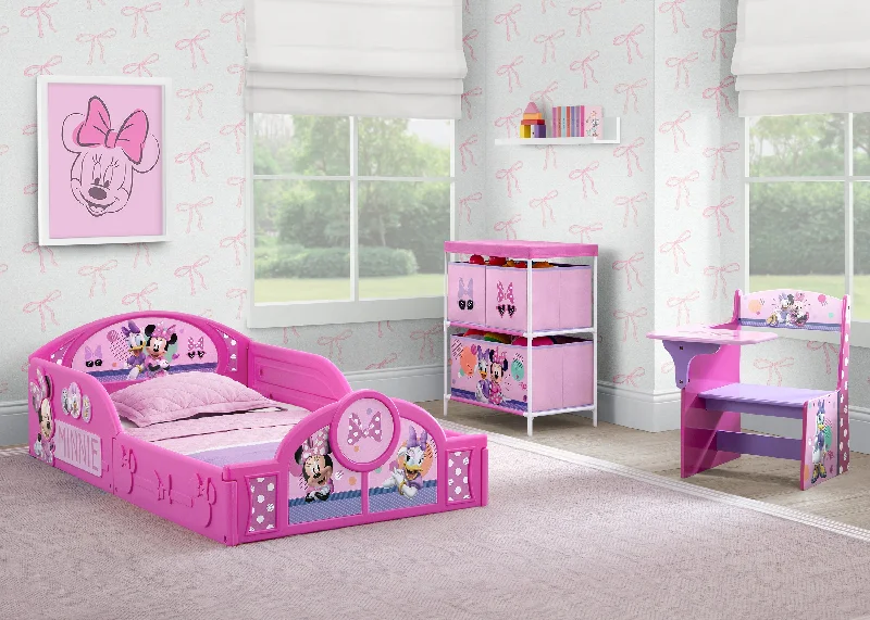 Gel - infused memory foam mattresses for cooler sleepMinnie Mouse 3-Piece Toddler Bedroom Set Gel - infused memory foam mattresses for cooler sleepMinnie Mouse 3-Piece Toddler Bedroom Set