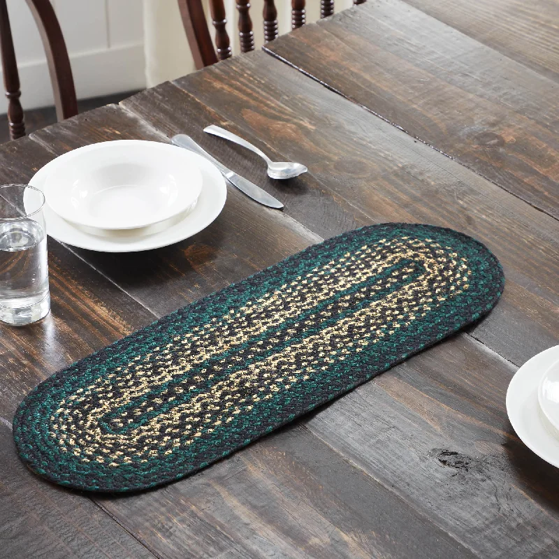 Twin - size bed skirts for a single bedPine Grove Jute Oval Runner 8x24
