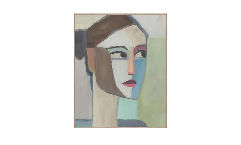 Organic cotton mattresses for a chemical - free sleep surfacePortrait In Shapes I Framed Canvas Organic cotton mattresses for a chemical - free sleep surfacePortrait In Shapes I Framed Canvas