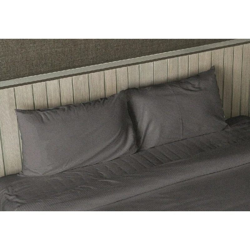 Wrinkle - Free Polyester Sheets for a Low - Maintenance BedKing Size Luxury Comfort 1800 Series 4-piece Bed Sheet Set
