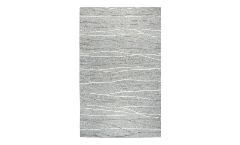 King - size mattresses for spacious master bedroomsIdyllic Lines Gray 8x10 Rug