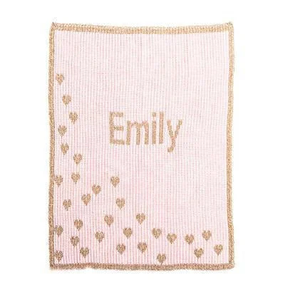 Queen - size mattresses for couples and standard bedroomsMetallic Sprinkled Hearts Personalized Stroller Blanket or Baby Blanket Queen - size mattresses for couples and standard bedroomsMetallic Sprinkled Hearts Personalized Stroller Blanket or Baby Blanket