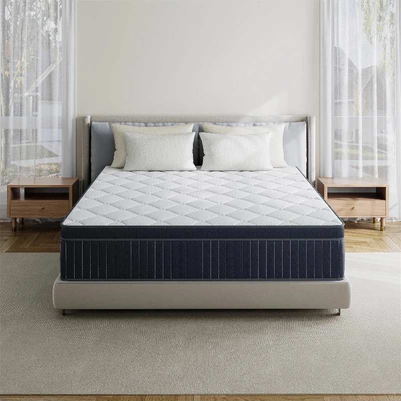 Natural latex and organic cotton blend mattressesIFLUOUS 12 in. Medium Firm Gel-infused Memory Foam Hybrid Mattress Cooling and Breathable with CertiPUR-US, SGS and OEKO-TEX Natural latex and organic cotton blend mattressesIFLUOUS 12 in. Medium Firm Gel-infused Memory Foam Hybrid Mattress Cooling and Breathable with CertiPUR-US, SGS and OEKO-TEX