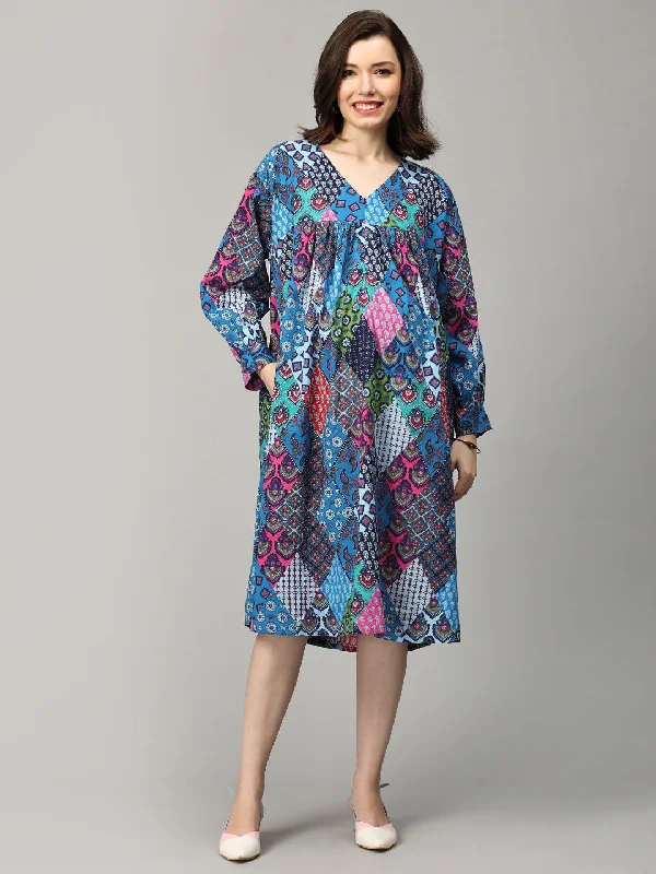 Hue-La-La Maternity and Nursing Dress