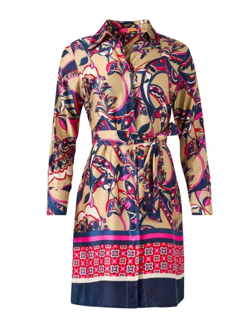 Rene Multi Print Dress