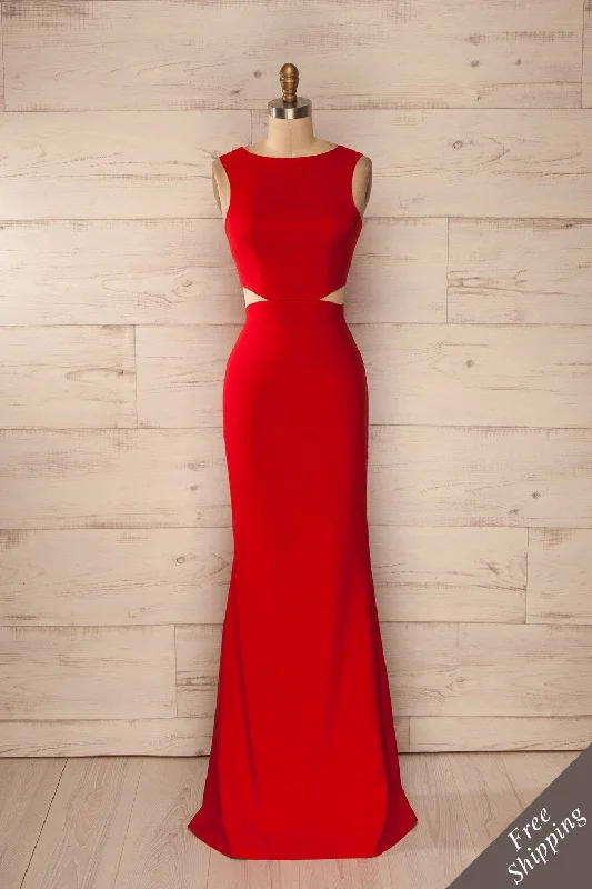 Vallata Red | Mermaid Gown