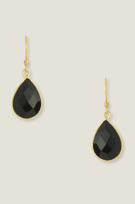 Ava Earrings | Black